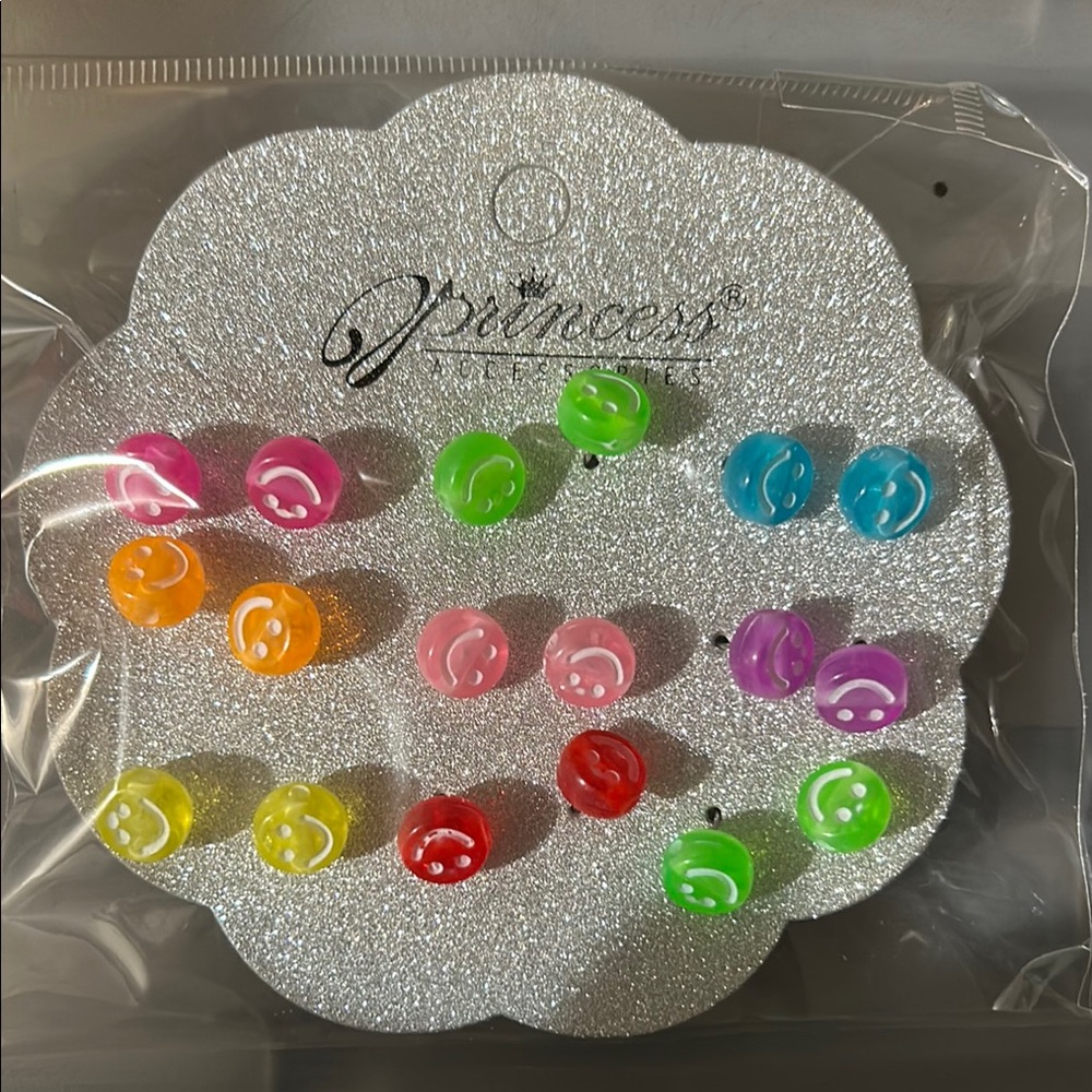 Prince Multicolor Kids Earrings Set